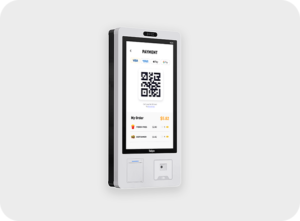 Telpo K20 Self Ordering Kiosk in Riyadh, Dammam, and Saudi