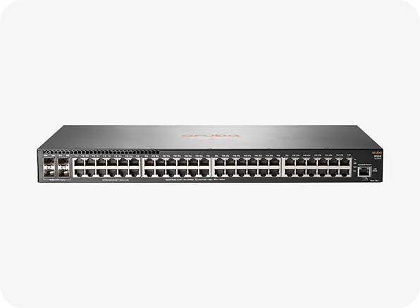 Aruba 2930F 48G PoE+ 4SFP Switch (JL262A) in Riyadh, Dammam, and Saudi